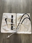 2X Nike Track & Field Drawstring Spikes Shoe Bag White/black 12.5 X15.5 New. Fixed Price $22.50.