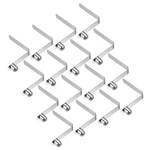 Patikil 11X9MM Kayak Paddle Snaps, 16 Pack Tent Pole Clips Steel V Shaped Single. Fixed Price $23.05.