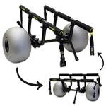 Suspenz Fishing Kayak Beach Sand Cart Trolley Heavy Duty Canoe Carrier Trai.... Fixed Price $337.24.