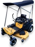 Cypress Rowe Outfitters Zero Turn Mower Sun Shade Canopy Reduce Heat & Glare Bl. Fixed Price $149.00.
