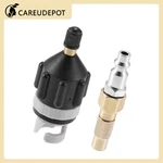 Paddle Board Valve Adapter W/ America Type Push Inflatable Nozzle Item Of 1 Set. Fixed Price $11.73.