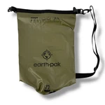 Earth Pak Waterproof Dry Bag Roll Top Sling Backpack 20 Liter Green Black. Fixed Price $18.00.