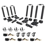 Roof Rack For 2 Kayaks Foldable Stainless Steel Jbar Top Mount W. Fixed Price $138.55.