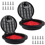 Veithi Deck Plate Kit Hatch With Storage Bag 2PACK, Black. Fixed Price $51.46.