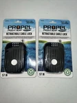 2 Propel Paddle Shoreline Marine SLPG54541 Retractable Combination Cable Lock. Fixed Price $27.00.