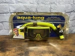 Vintage 1994 Aqua-lung Us Divers Snorkeling Equipment Goggles Mask. Fixed Price $19.99.