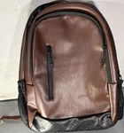 F Gear Brown/black Backpack Zip Closure Padded Adjustable Straps, Pockets, Lined. Fixed Price $25.00.