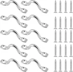 Bowkin 10PCS M4 Pad Eye Straps Stainless Steel Kayak Deck Loops Tie Down With 20. Fixed Price $9.84.