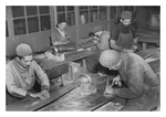 Native Workmen Repair Propellers In Aia Shop. Fixed Price $8.99.