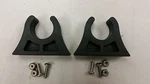 Kayak Canoe Paddle Holder Mount Rubr Clips 2 Pack Shoreline Marine SL76670. Fixed Price $5.49.