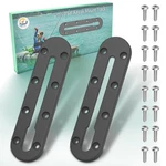 Huntury Kayak Track, Low Profile 7" Length (pack 2), Black. Fixed Price $26.99.
