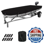 Grondnictory Jon Boat 12-14FT Waterproof Covers Fits. Fixed Price $49.00.