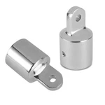 2 Pcs Bimini Top Caps Tube, Eye End Fitting Marine 316 Stainless Steel Bi.... Fixed Price $18.42.