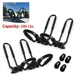 Set 4 Pcs Canoe Boat Kayak Roof Rack Car Suv Truck Top Mount J-bar Holder. Fixed Price $38.01.