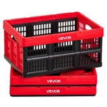 Vevor Plastic Collapsible Storage Bins 32L Packs Stackable Fold Crates. Fixed Price $36.90.