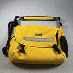 Patagonia 21 Yellow Messenger Utility Bag Clips Pockets Adjustable Straps. Fixed Price $29.99.