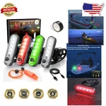 Marine Led Navigation Lights - Waterproof, Usb Rechargeable, Kayak & Boat Safety. Fixed Price $34.19.