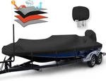 Waterproof 1200D Pu Boat With Motor Cover, 20-22' Heavy Duty Marine Grade. Fixed Price $152.24.