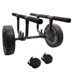 Heavy Duty Kayak Cart, Width Adjustable Canoe With 12INCH Flatfree Beach.... Fixed Price $143.36.