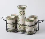 Temp-tations Carafe W/ 4 16-OZ Tumblers & Rack, Old World Green H219251. Fixed Price $44.72.