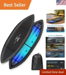 Kayak Cover, Water-resistant Uv-resistant Canoe Fishing Boat Dust Cover.... Fixed Price $50.82.
