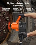New Inch Air Impact Wrench, Up 1200 Ft-lbs Nut-busting Torque, 16.4. Fixed Price $199.73.