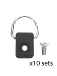 Pactrade Marine 10 Pcs Canoe Kayak Boat S.s.d-ring Fishing Rigging W/ Screws. Fixed Price $11.66.