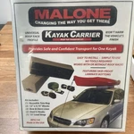 Malone Universal Roof Top Kayak Carrier Transport Kit MPG154- No Tools Needed. Fixed Price $25.00.