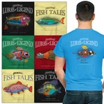 Fishing Gill Mcfinn's Humor Printed T-shirts Womens Crewneck Tee. Fixed Price $19.99.