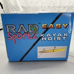 Nib Rad Sportz Kayak Lift Garage Storage Canoe Hoists 125LBS (sealed). Fixed Price $42.00.