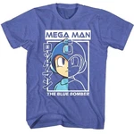 Megaman Retro Gamer T-shirt Mens Blue Bomber Kanji Rokkuman Japanese Graphic Tee. Fixed Price $23.99.