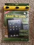 New - Coghlan's Load 'n Lock Pouch 1354 Waterproof Tablet Case 9.5" X 12". Fixed Price $12.00.
