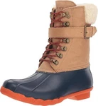 Sperry Waterproof Womens Leather Shearwater Boots 7.5M $100 Off Msrp + Bag. Fixed Price $69.99.