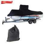 Waterproof 16-24FT Center Console T-top Boat Cover High Quality 1PC. Fixed Price $80.38.