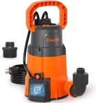 Submersible Sump Pump With Smart Water Sensor, 1/3 Hp 2790GPH High-capacity Util. Fixed Price $185.12.