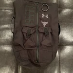 Under Amour Project Rock Duffle Bag Backpack Ruck Sack Black G2U. Fixed Price $55.00.