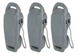 Rockville 3 Pack Titan Foam Fender Gray 22"X9" Boat Bumper No-knot/quick Adjust. Fixed Price $99.95.
