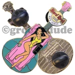 2003 Hard Rock Cafe Key West Guitar Pin Bikini Girl Float Pool Raft Hrc #20451. Fixed Price $10.75.