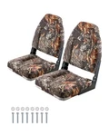Vevor Boat Seat High Backrest Folding Sponge Cushion Camouflage. Fixed Price $93.99.