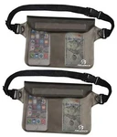 Freegrace Waterproof Pouches With Waist Strap / Case Bundle Set- Gray. Fixed Price $22.07.