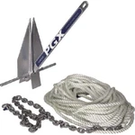 Lewmar Kit Pgx 8 Lb Anchor Package With Rope & Chain #69600927. Fixed Price $330.54.