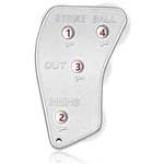 Lenwen 1 Pack 4 Wheel Baseball Umpire Clicker Indicator Gear Practical Silver. Fixed Price $22.99.