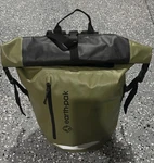Earth Pak Dry Bag Backpack Waterproof Hiking Kayaking Boating Green 35L/55L. Fixed Price $62.40.