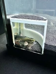 Aquarium Corner Cave Underground Viewing Hide Fish Tank Decor Accessories. Fixed Price $29.99.