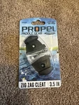Shoreline Marine Propel Paddle Gear Zig-zag Cleat. 3.5" Black. New. Fixed Price $11.99.