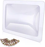 Meonum Rv Skylight Replacement Kit - 18X26 Clear Outer Dome Fits 14X22. Fixed Price $99.99.