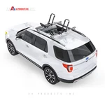 Folding J Bar Roof Mount Rack Kayak Carrier Canoe Boat Van W/ Ratchet Straps. Fixed Price $80.90.