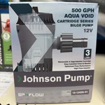 Johnson Pump 500 Gph Aqua Void Bilge 10-13626-01. Fixed Price $25.00.