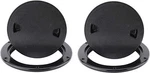 Yaemarine 2-PACK 4"BOAT Deck Cover Inspection Hatch Round Lid Black. Fixed Price $16.99.