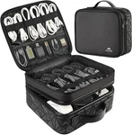 Matein Cable Organizer Bag, Waterproof Travel Electronic Medium, Black. Fixed Price $37.84.